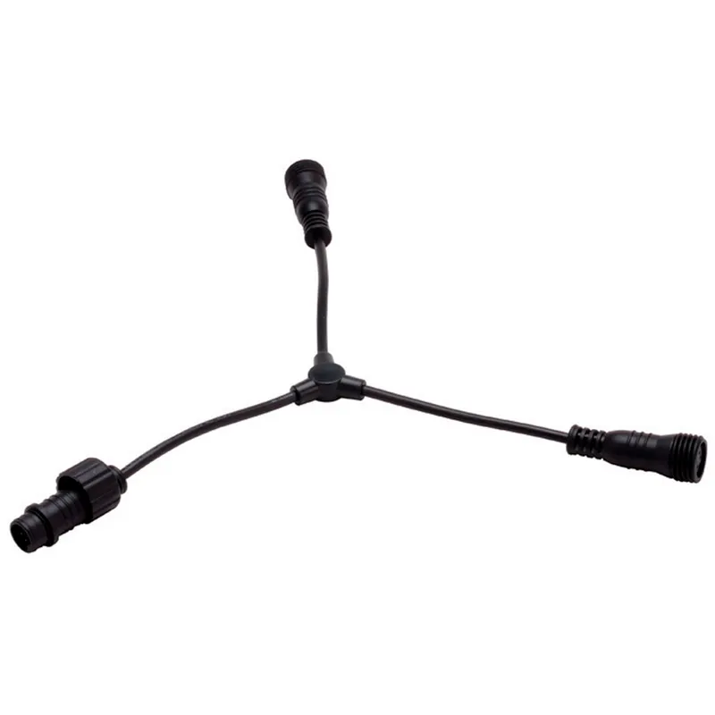 InvisiLED Outdoor Submersible RGB Black Y-Connector, WAC Lighting
