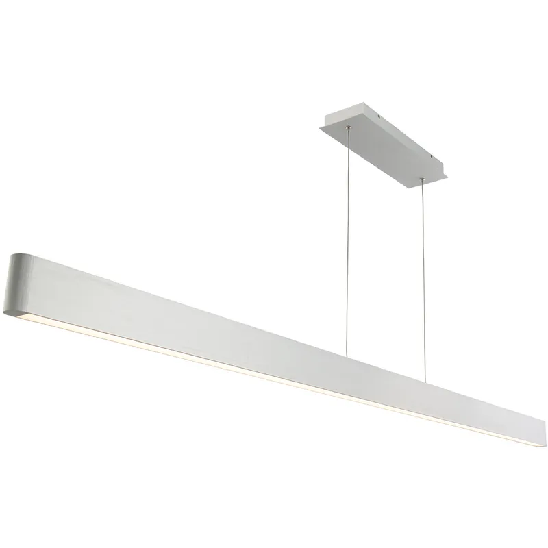 Volo LED 1.5 inch Brushed Aluminum Pendant Ceiling Light, dweLED