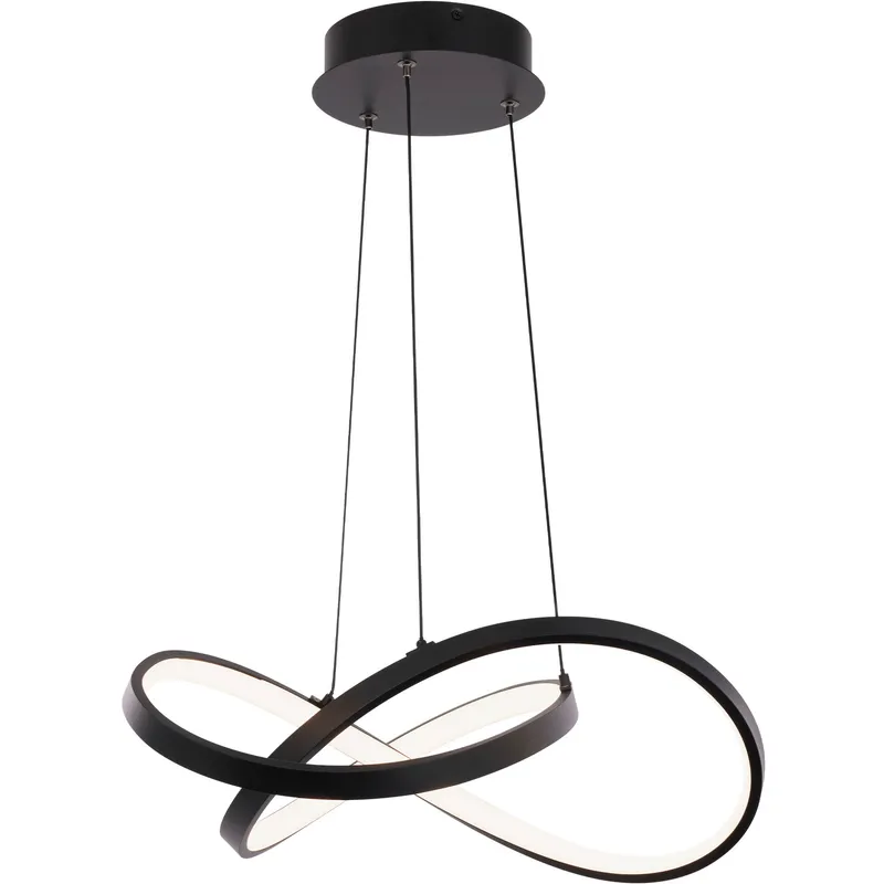 Vornado LED 18 inch Black Pendant Ceiling Light, dweLED