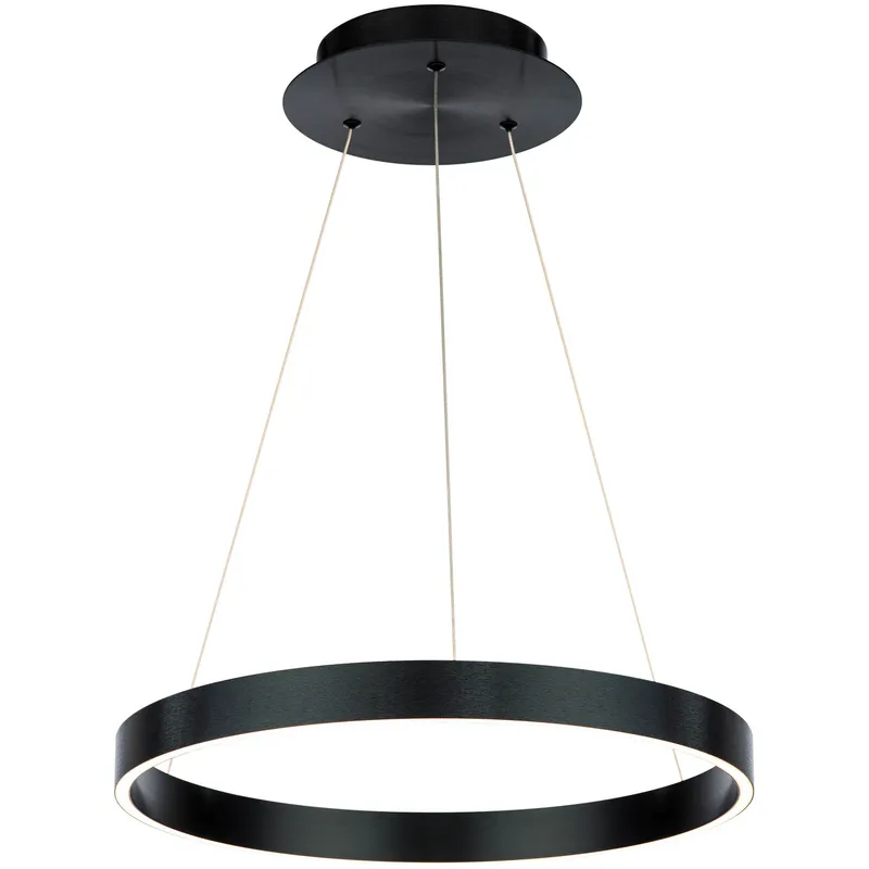 Sirius LED 18 inch Black Pendant Ceiling Light, dweLED