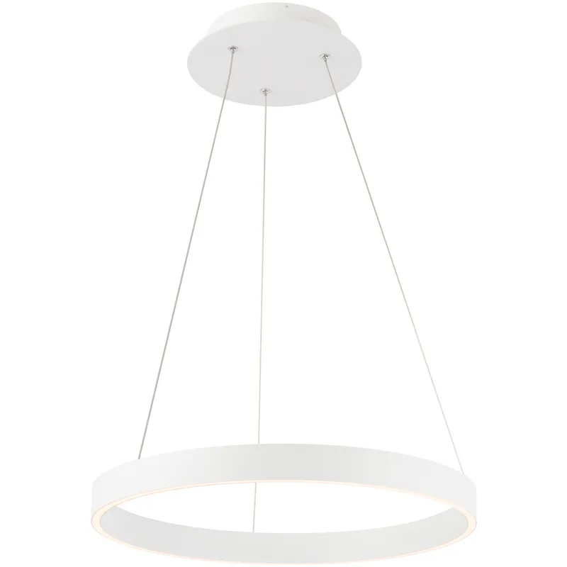 Sirius LED 18 inch White Pendant Ceiling Light, dweLED