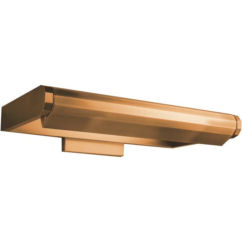Kent 12.00 watt 17 inch Aged Brass Picture Light Wall Light, dweLED