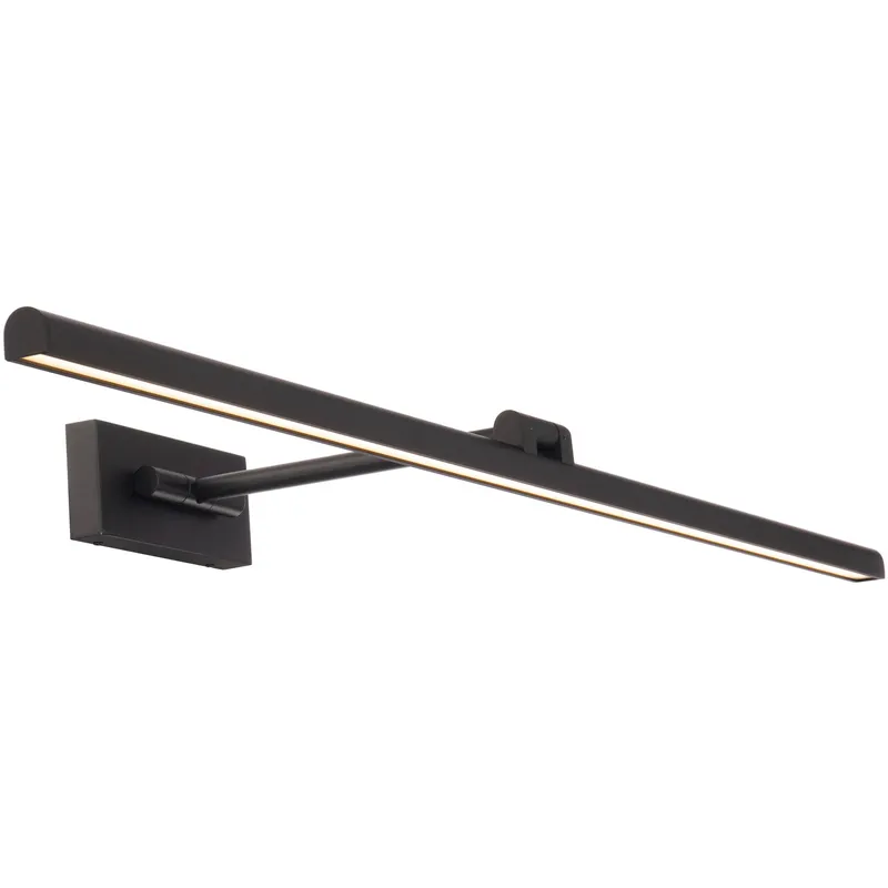 Reed 29.80 watt 42 inch Black Picture Light Wall Light, dweLED
