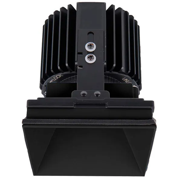 Volta LED Black Recessed Lighting in Flood, 85, 3000K