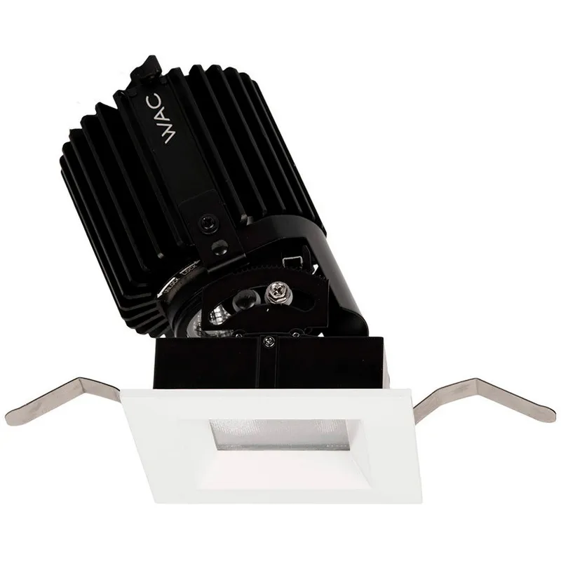 Volta LED White Recessed Lighting in Flood, 85, 2700K