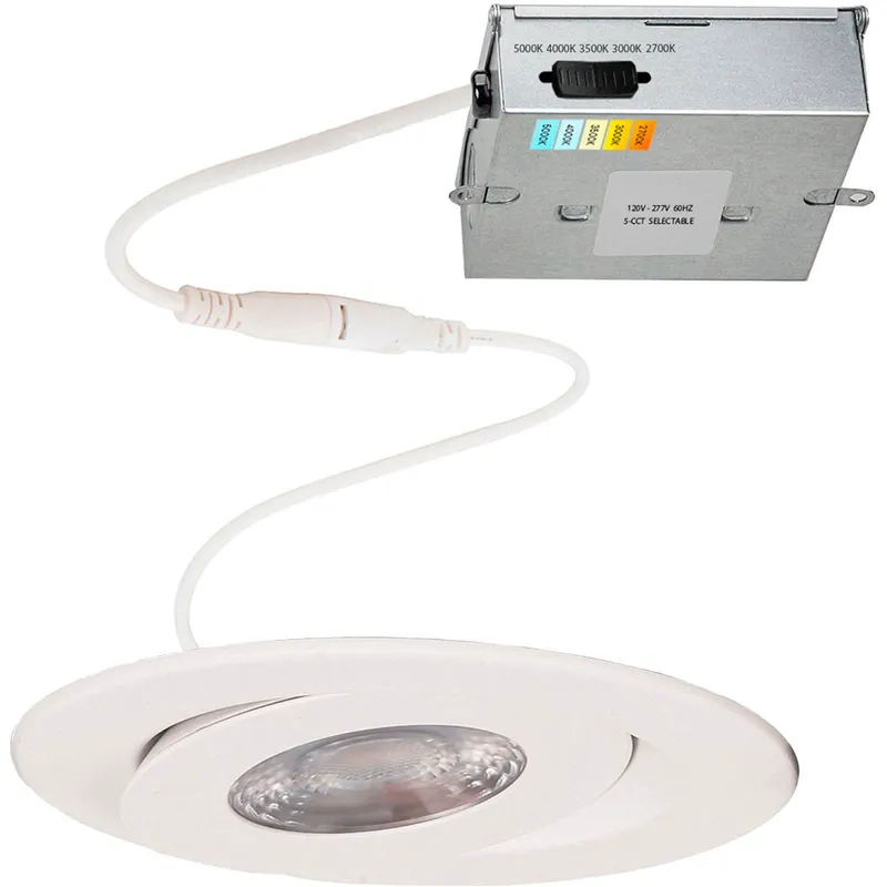 Lotos LED White Complete Kit Recessed Lighting