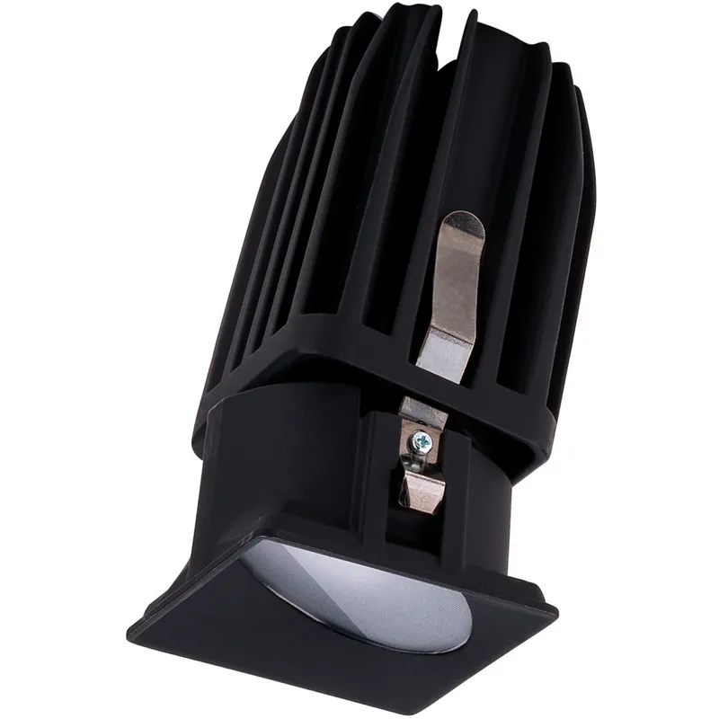 FQ Integrated LED Black Recessed Trim in 4000K, 2" LED