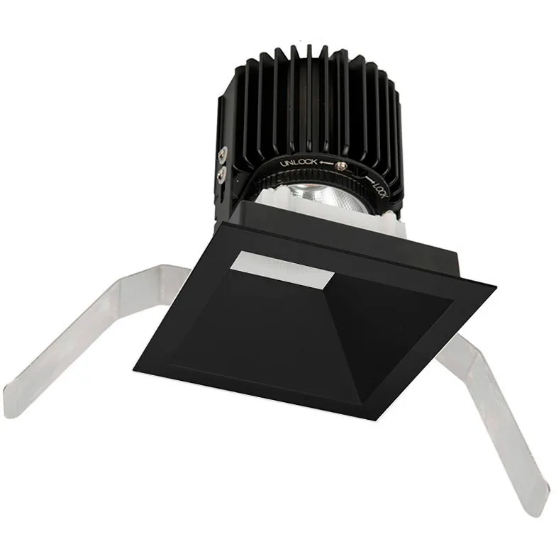 Volta LED Black Recessed Lighting in Spot, 85, 3000K