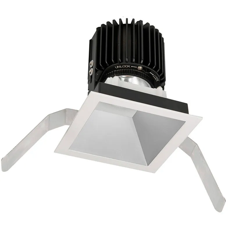 Volta LED Haze/White Recessed Lighting in Wide, 90, 2700K