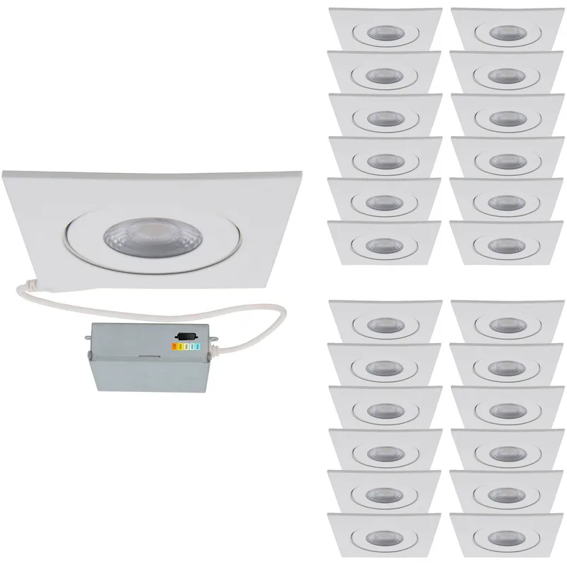 Lotos LED White Recessed Lighting in 24, WAC Limited