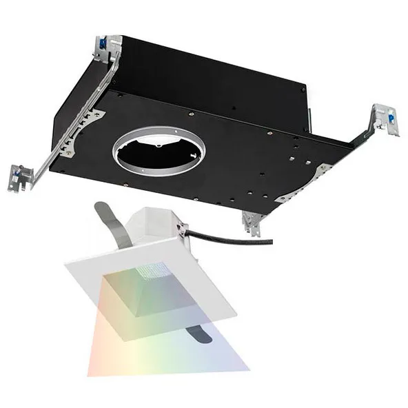 Aether Brushed Nickel Recessed Downlight in 90, 3000K