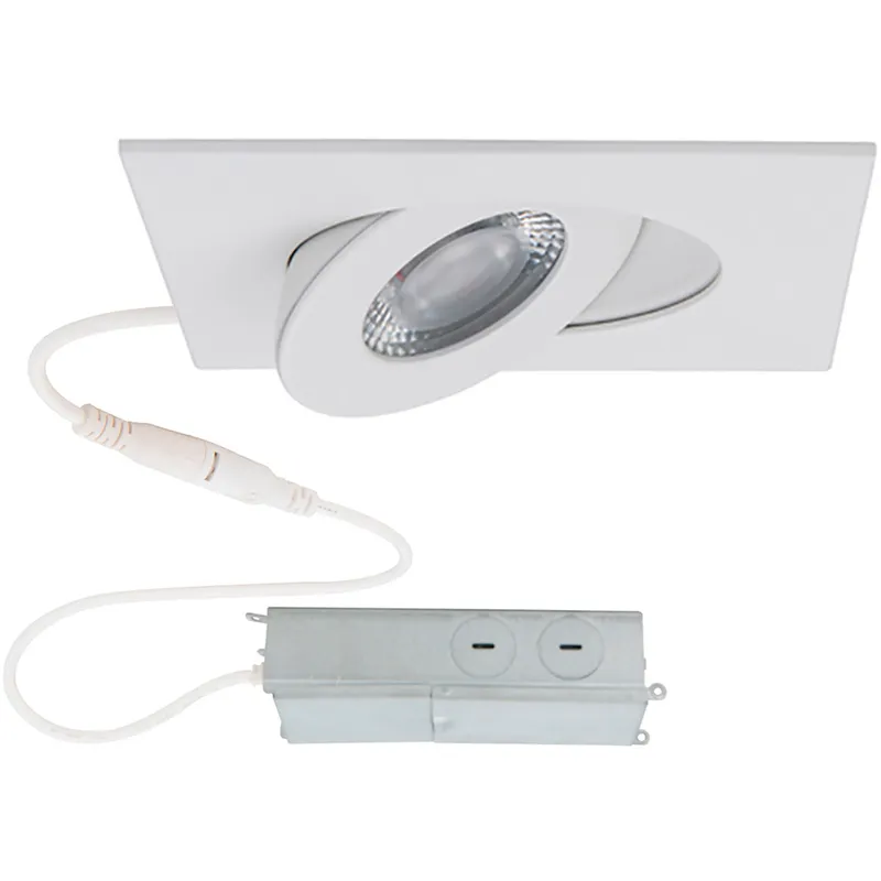 Lotos LED White Complete Kit Recessed Lighting