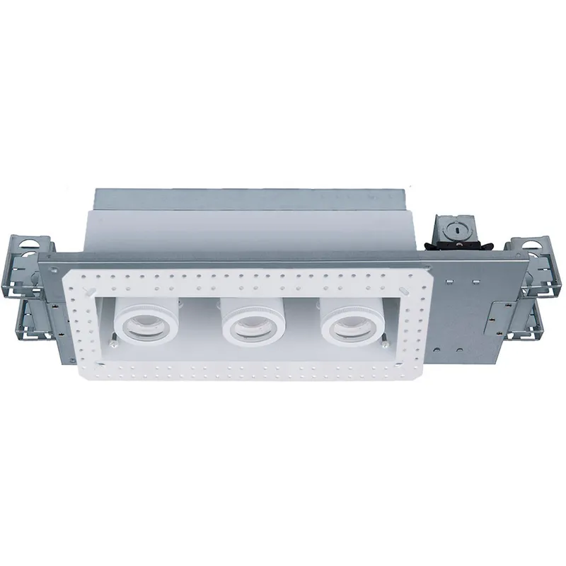 Silo Multiples LED White White Multiple Recessed Trim in 3000K, White/White
