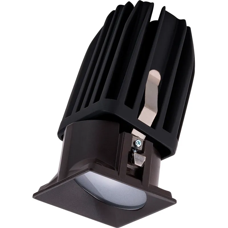 FQ Integrated LED Dark Bronze Recessed Trim in 2700K, 2" LED