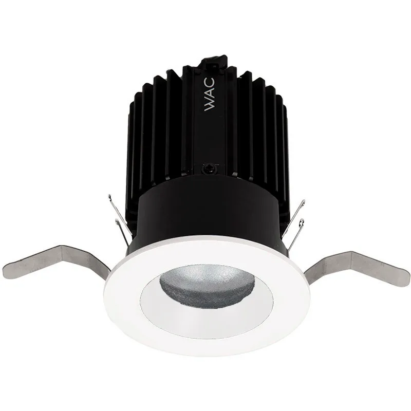 Volta LED White Recessed Lighting in Wide, 85, 3000K, Round