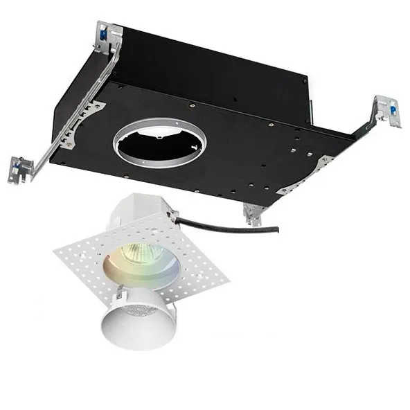 Aether Brushed Nickel Recessed Downlight in 85, 3500K
