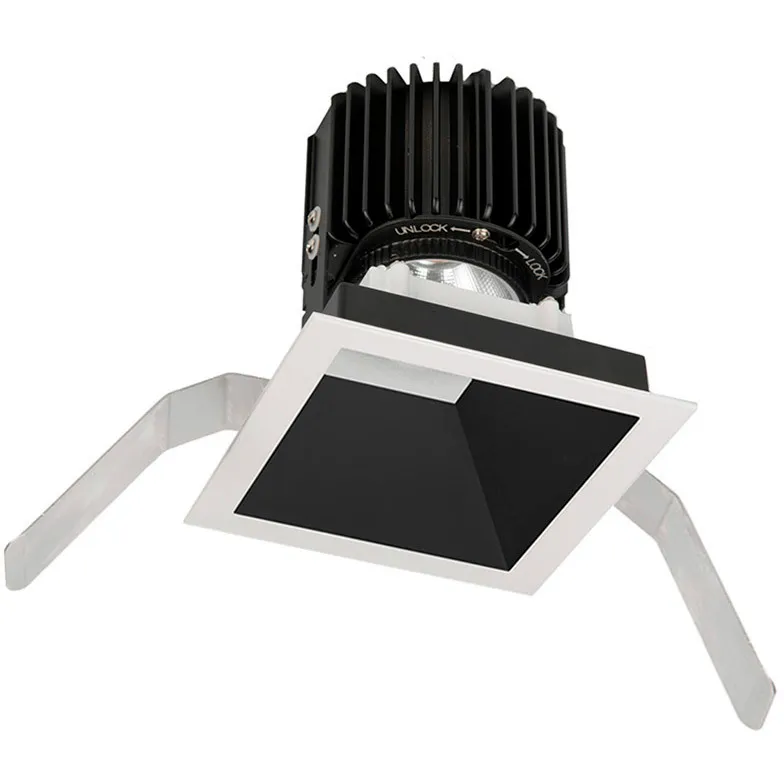 Volta LED B/Wt Recessed Lighting in Spot, 85, 3500K, Black/White