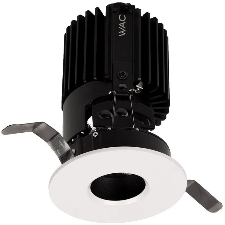 Volta LED White Recessed Lighting in Spot, 85, 3500K, Round