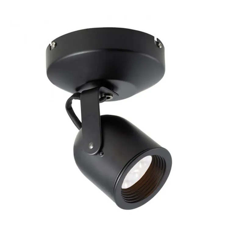 Spot 808 Black 8.00 watt LED Spot Light, WAC Limited