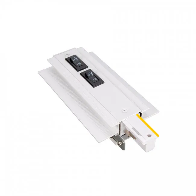 W2 Recessedtrack Limiter 1 Light 120 White Track Accessory Ceiling Light