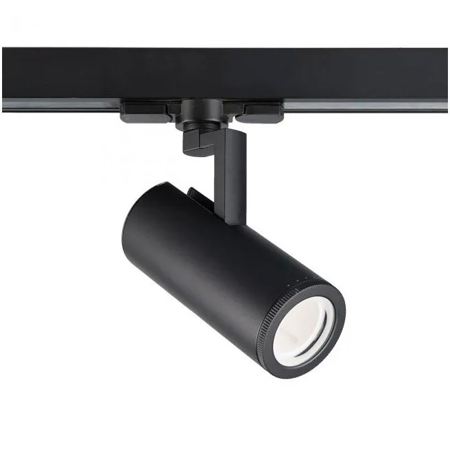 Paloma 1 Light 120 White Track Head Ceiling Light in 90, 3000K