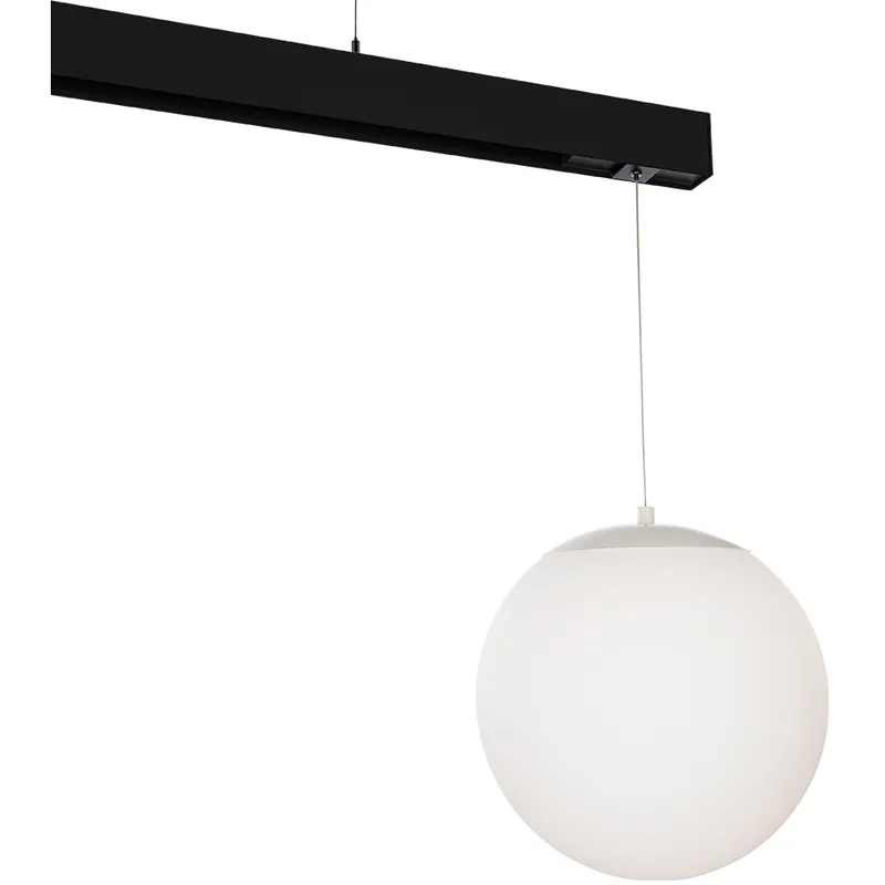 Ventrix 1 Light 48 White Track Fixtures Ceiling Light