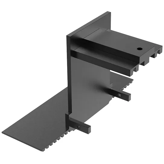 Ventrix Black Track Component Ceiling Light