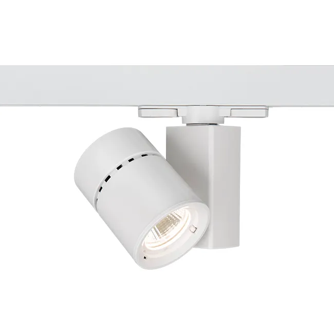 Exterminator II 1 Light 277 White Track Head Ceiling Light in 85, 3000K