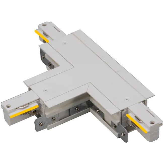 Recessed T Connecter 120 White Track Accessory Ceiling Light