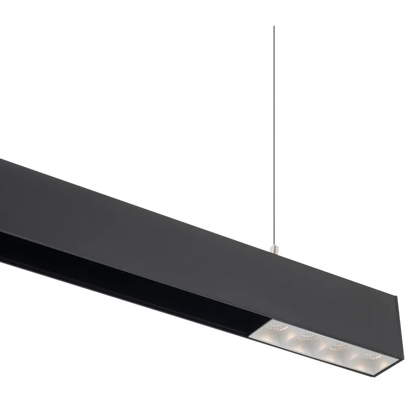 Ventrix 1 Light 48 White Track Fixtures Ceiling Light