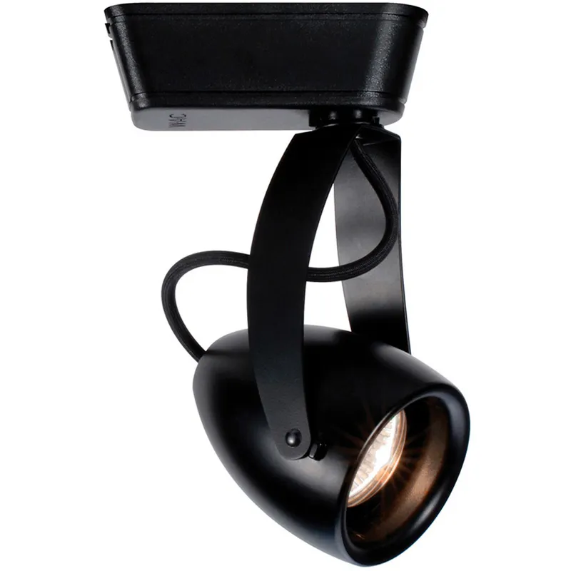 Impulse 1 Light 120 Black H Track Fixture Ceiling Light in 3500K