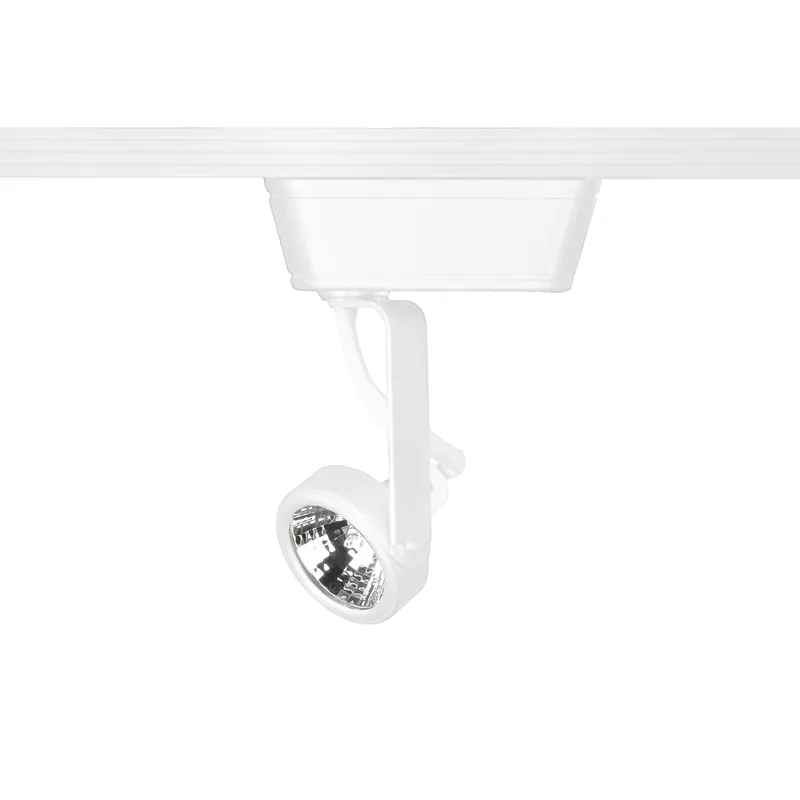 L Series 1 Light 120 White Track Head Ceiling Light in L Track