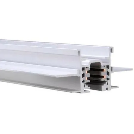Track System 277V Black Recessed Track Ceiling Light