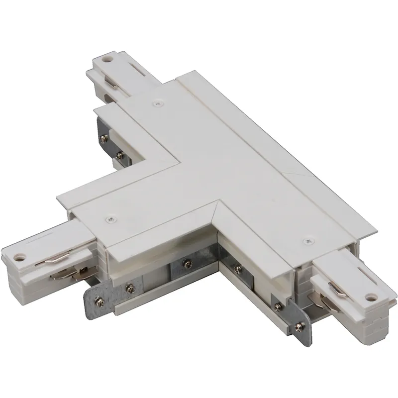 Recessed T Connecter 120 White Track Accessory Ceiling Light