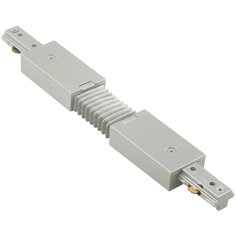 J Track 120 Brushed Nickel Track Component Ceiling Light