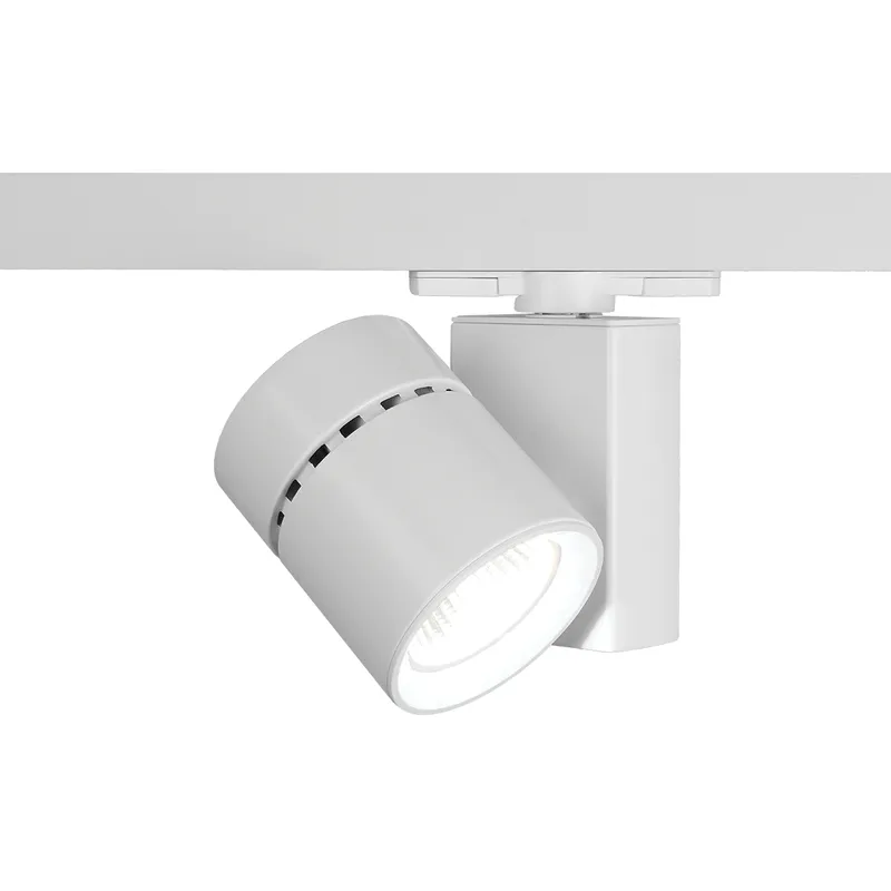 Exterminator II 1 Light 277 White Track Head Ceiling Light in 85, 3000K
