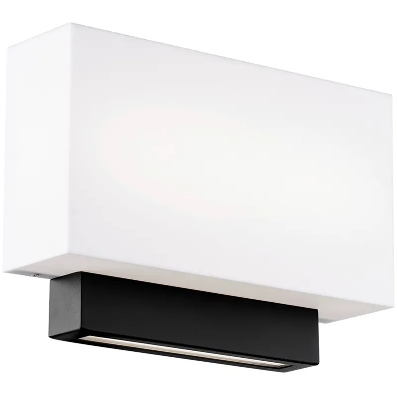 Maven Wall Sconce Wall Light in Black, dweLED