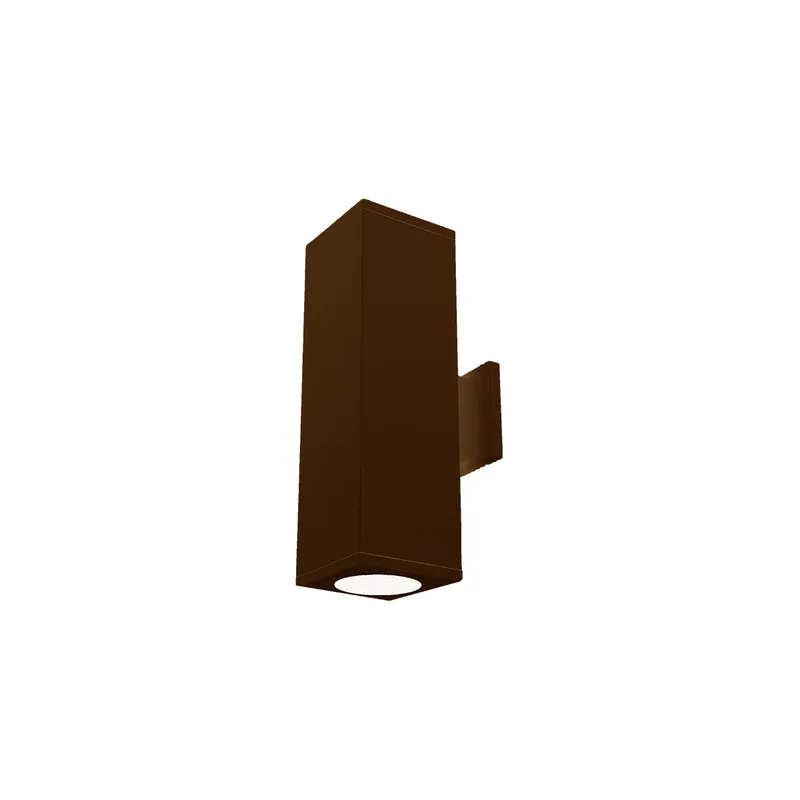 Cube Arch LED 5.5 inch Bronze Sconce Wall Light in Spot, 85, 4000K, Straight Up/Down