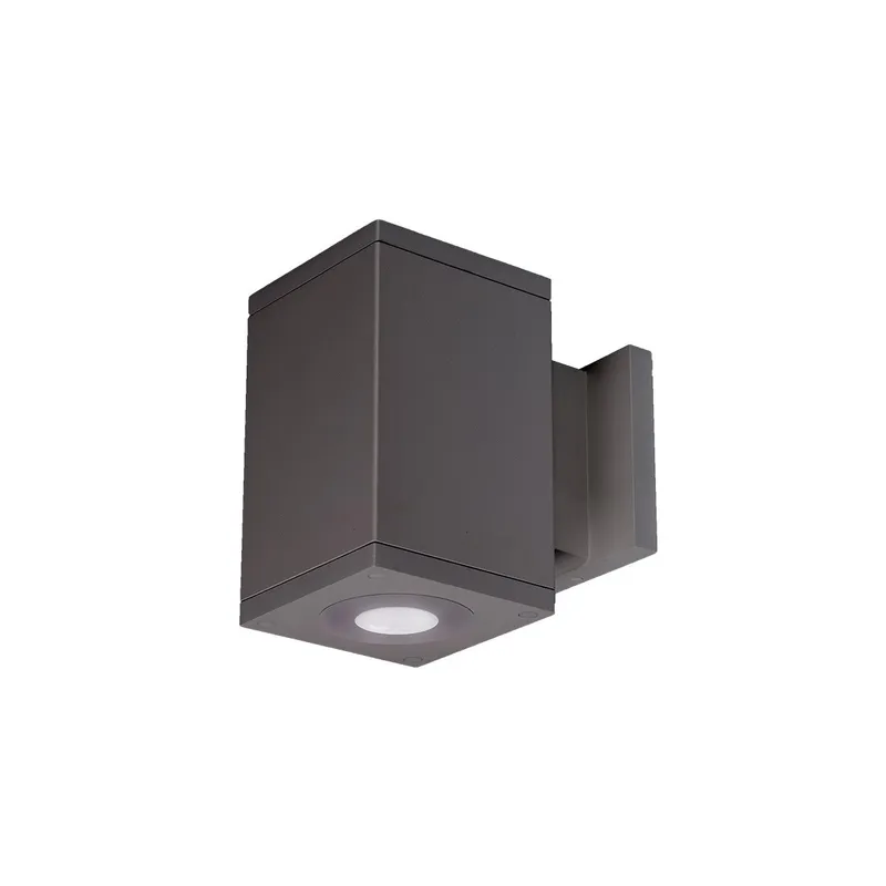 Cube Arch LED 4.5 inch Graphite Sconce Wall Light in Spot, 85, 3000K, Straight Up/Down