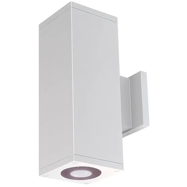 Cube Arch LED 4.5 inch White Sconce Wall Light in Ultra Narrow, 85, 4000K, Towards Wall