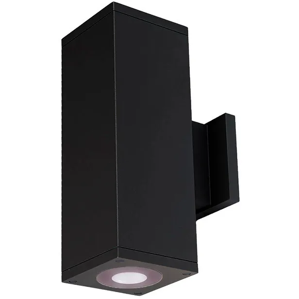 Cube Arch LED 4.5 inch Black Sconce Wall Light in Ultra Narrow, 85, 3000K, Towards Wall