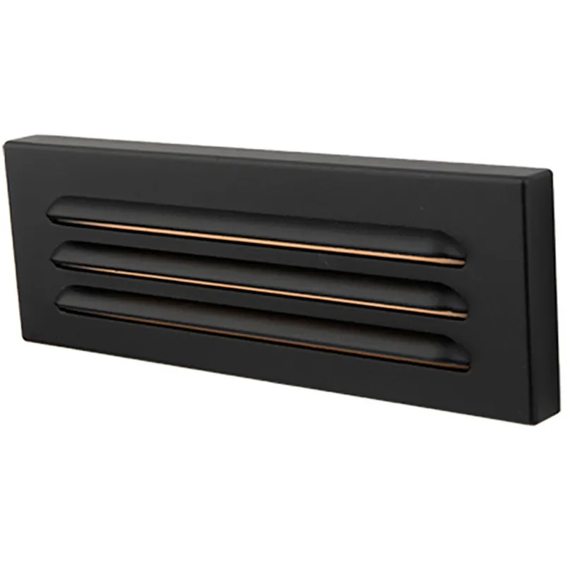 WAC 12V Surface Mounted Step Light LED 9 inch Black ADA Step and Wall Light in 2700K Warm LED, WAC Landscape