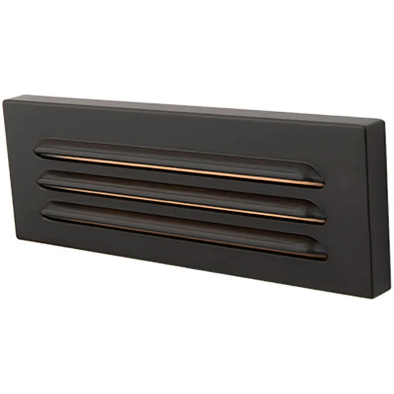 WAC 12V Surface Mounted Step Light LED 9 inch Solid Brass Coated in Bronze ADA Step and Wall Light in 3000K Warm White LED, WAC Landscape