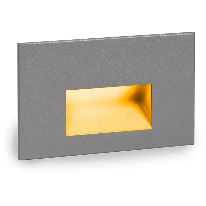 WAC 120V Step Light LED 1.5 inch Graphite ADA Step and Wall Light in Amber, WAC Lighting