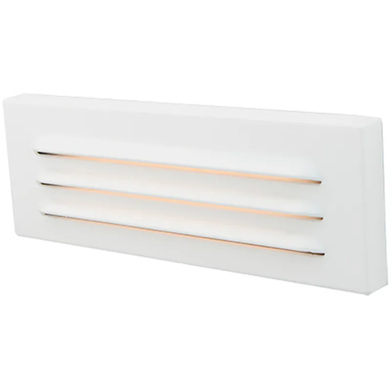 WAC 12V Surface Mounted Step Light LED 9 inch White ADA Step and Wall Light in 2700K Warm LED, WAC Landscape