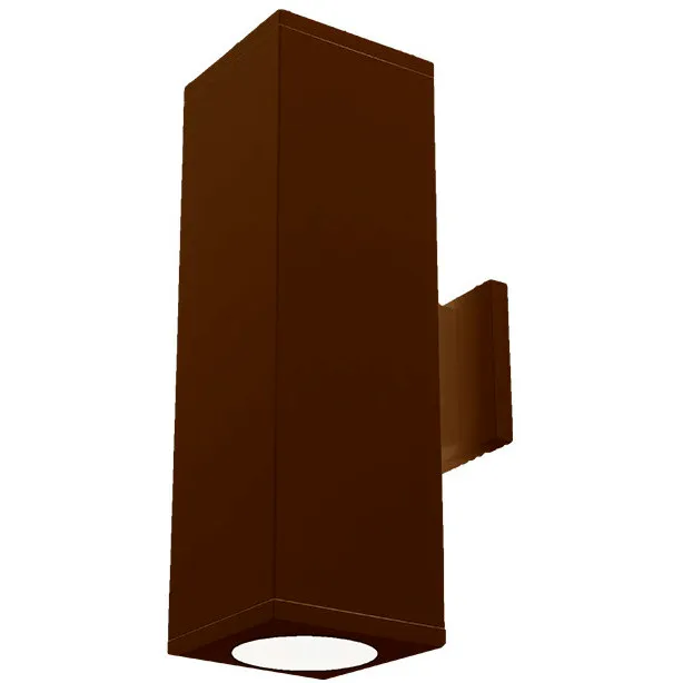 Cube Arch LED 5.5 inch Bronze Sconce Wall Light in Spot, 85, 3500K, Straight Up/Down