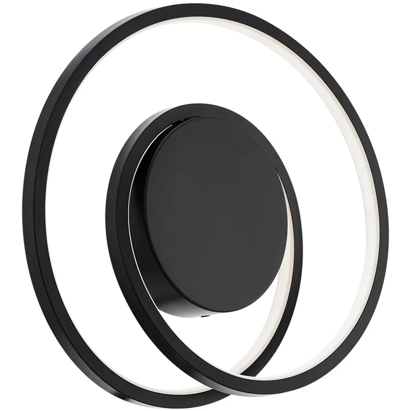 Marques Wall Sconce Wall Light in Black, dweLED
