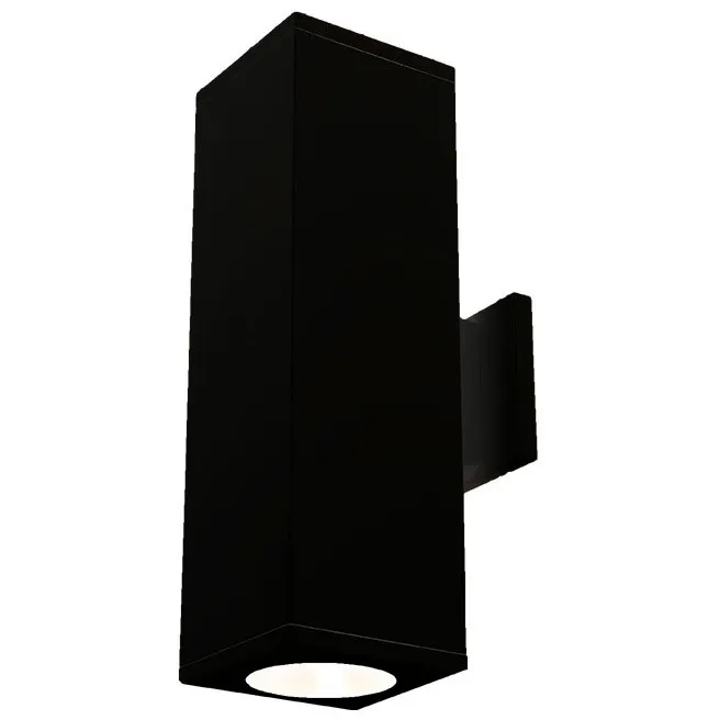 Cube Arch LED 4.5 inch Black Sconce Wall Light in Flood, 90, 3000K, Towards Wall