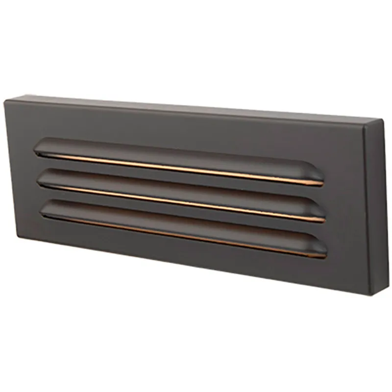 WAC 12V Surface Mounted Step Light LED 9 inch Bronze ADA Step and Wall Light in 3000K Warm White LED, WAC Landscape