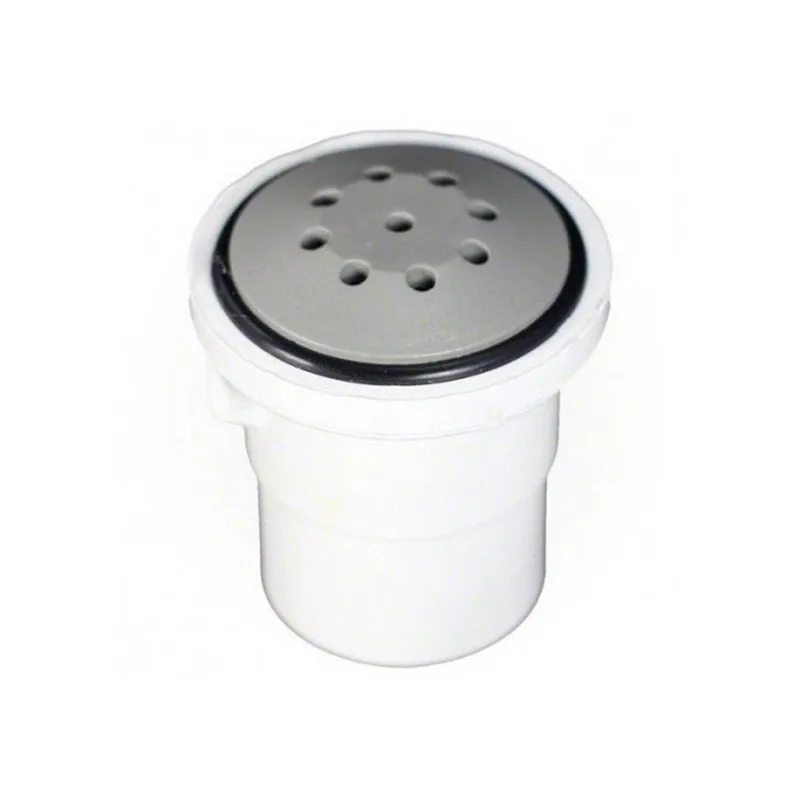 Waterway Plastics 670-2337 Air Injector 1 Inch Spigot Straight Style Gray Replacement 670-2337